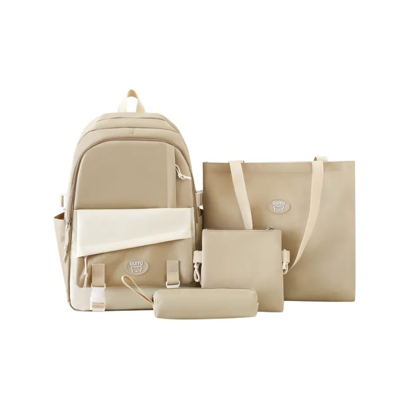 S.REPHEN Canvas Canvas Bag Combo Sets Unisex Red-4