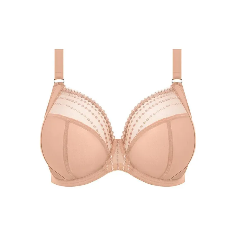 Victoria's Secret ELOMI Matilda Underwire Plunge Bra Bra Women's Café Au Lait/Eau De Caffè-0