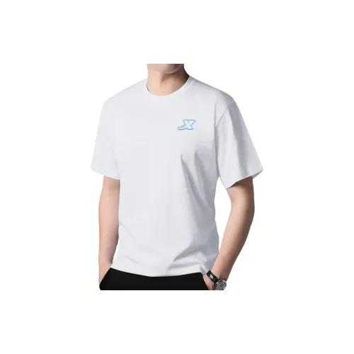 XTEP T-Shirts Men Pearl White