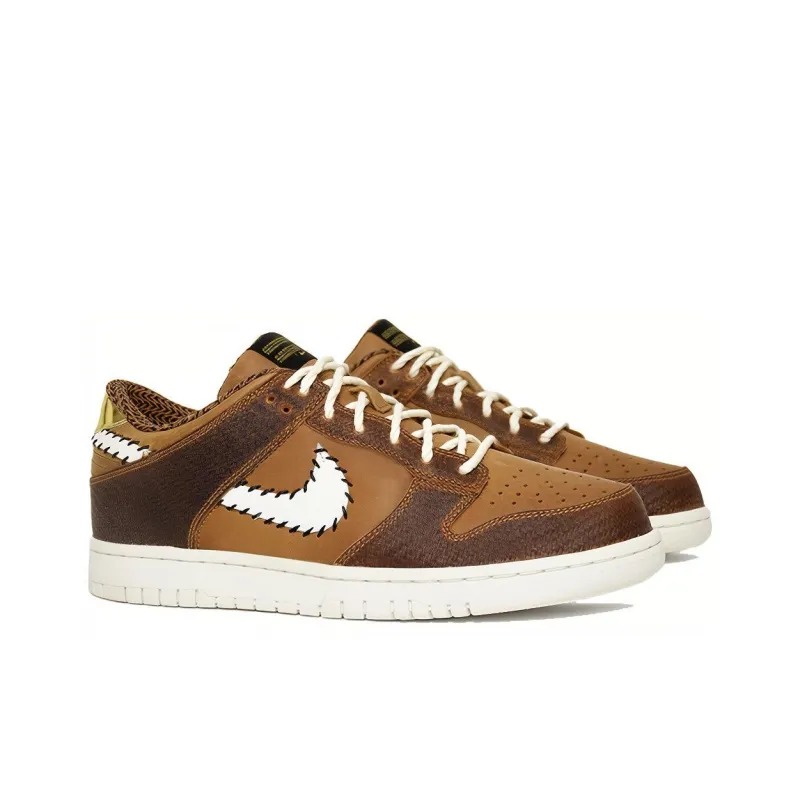 Nike Dunk Low Paris Ymca Old Court Ale Brown-2