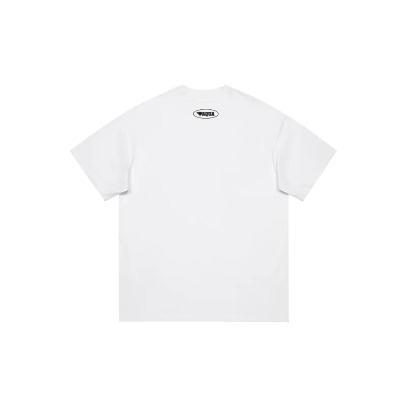 AQUAPROS T Shirts Unisex White-1