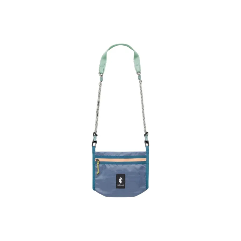 Cotopaxi Recycled Nylon Shoulder Bag Crossbody Bag Unisex Blue-0