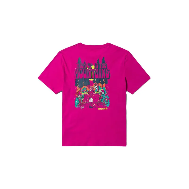 Timberland T Shirt Unisex Berry Purple-1