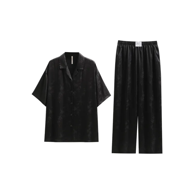 Yue Nei Pajama Set Women's Premium Black-1