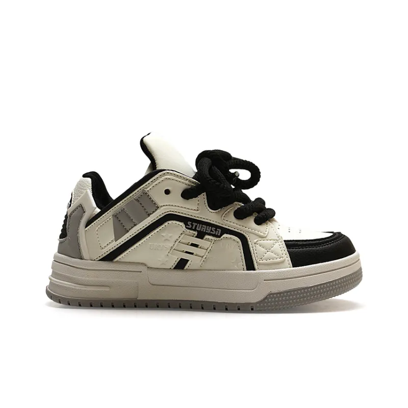 STUR YSN Wear resistant And Lightweight Low Top Skateboard Shoes Unisex-9