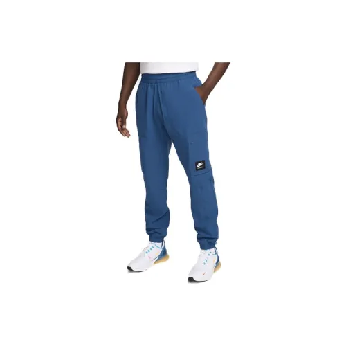 Nike Cargo Pants Men Blue