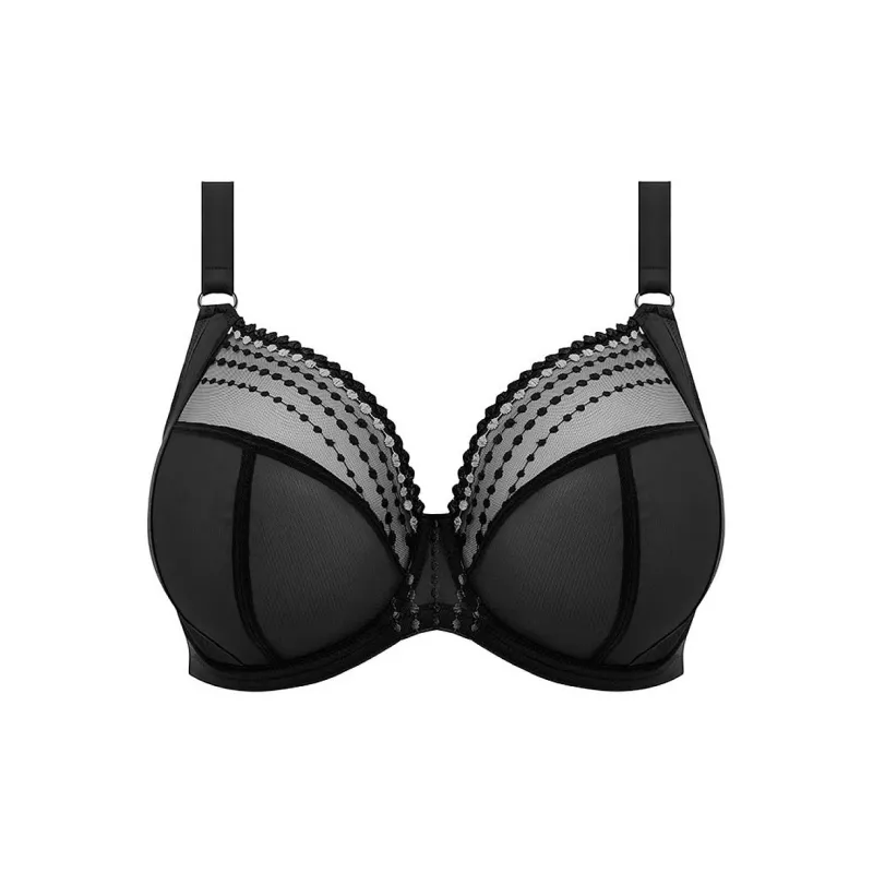 Victoria's Secret ELOMI Matilda Underwire Plunge Bra Bra Women's Black-0