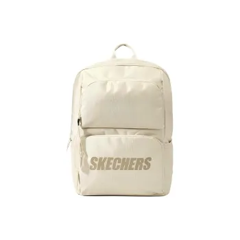 Skechers Polyester Backpack Unisex Light Sand Yellow