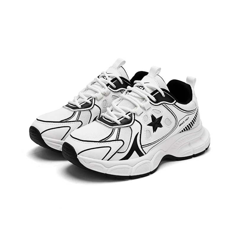 DOUBLE STAR 88 Cushioning Wear-Resistant Low-Top Chunky Sneakers Women's-2