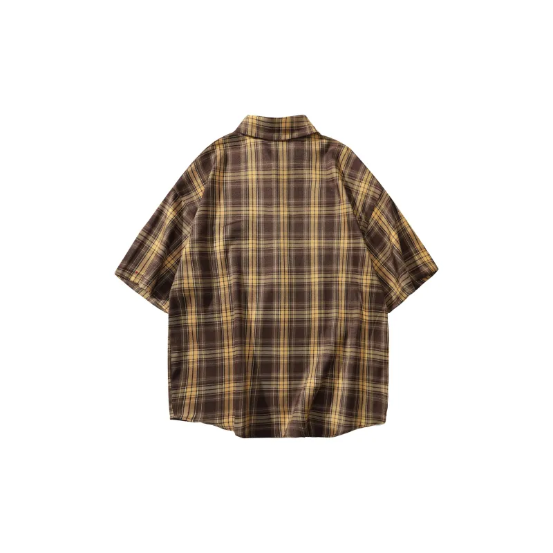 LIVINGTOWN Shirt Unisex Black Gray-6