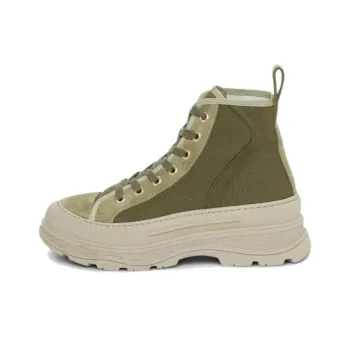 DOROTHEE SCHUMACHER High-Top Canvas Shoes Women's Green