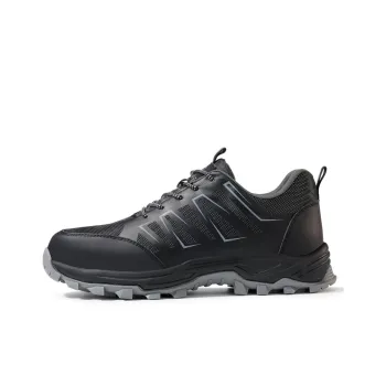 Blue Gull Shield Lightweight Coverage Low-Top Outdoor Shoes Unisex Black