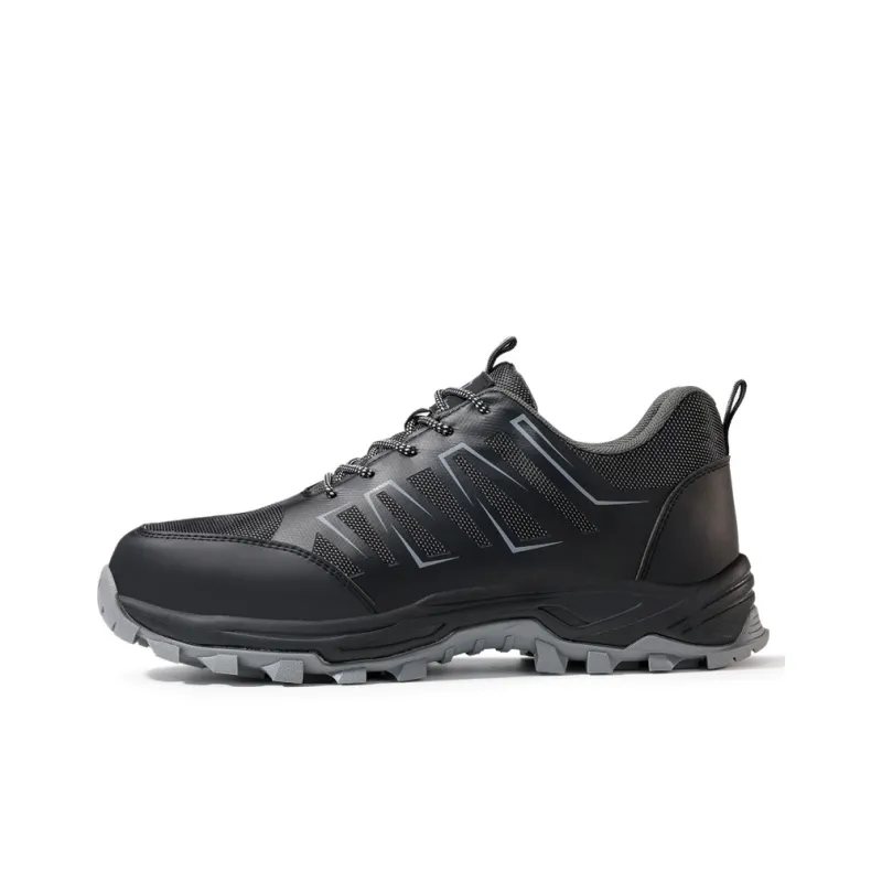 Blue Gull Shield Lightweight Coverage Low Top Outdoor Shoes Unisex Black-0
