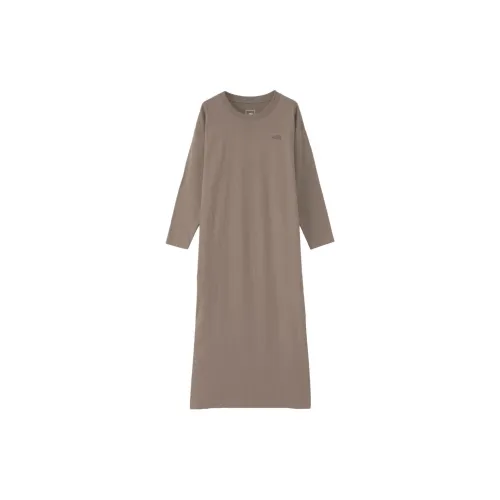 THE NORTH FACE Apparel Collection Long-Sleeved Dresses Women's Brown