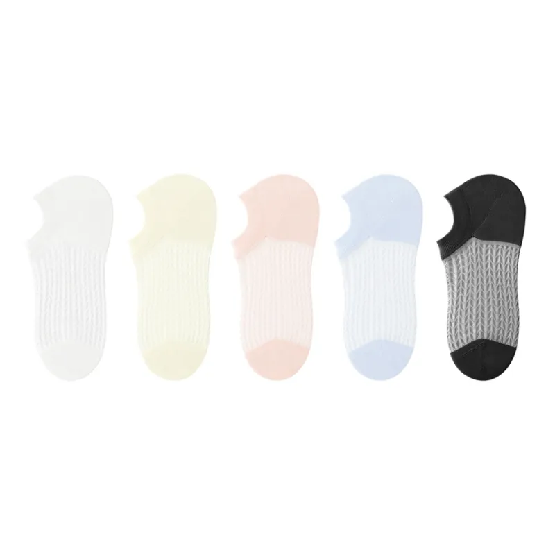 B&C.Room SS24 Ankle Socks Spring Summer Women's 5 Pack-9