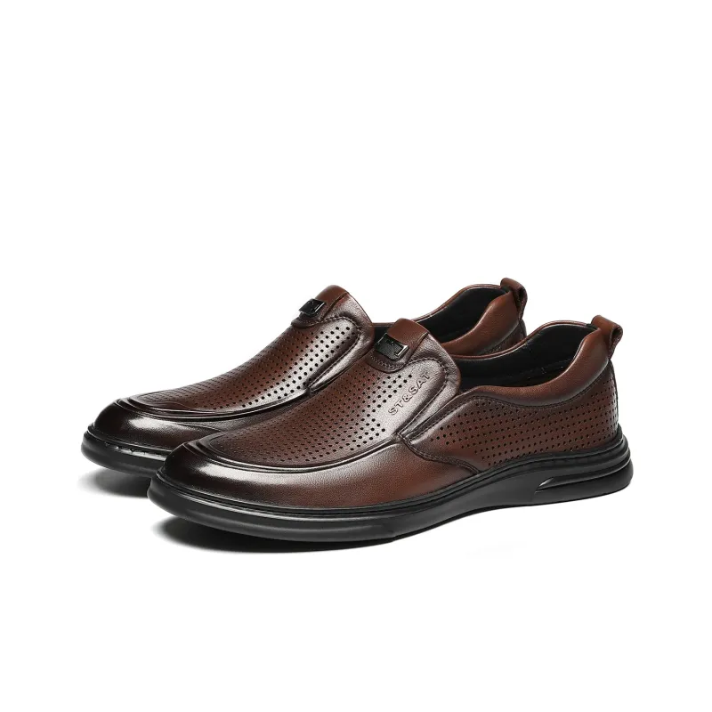 ST&SAT Dress Shoes Casual Business Men's Black, Brown-6