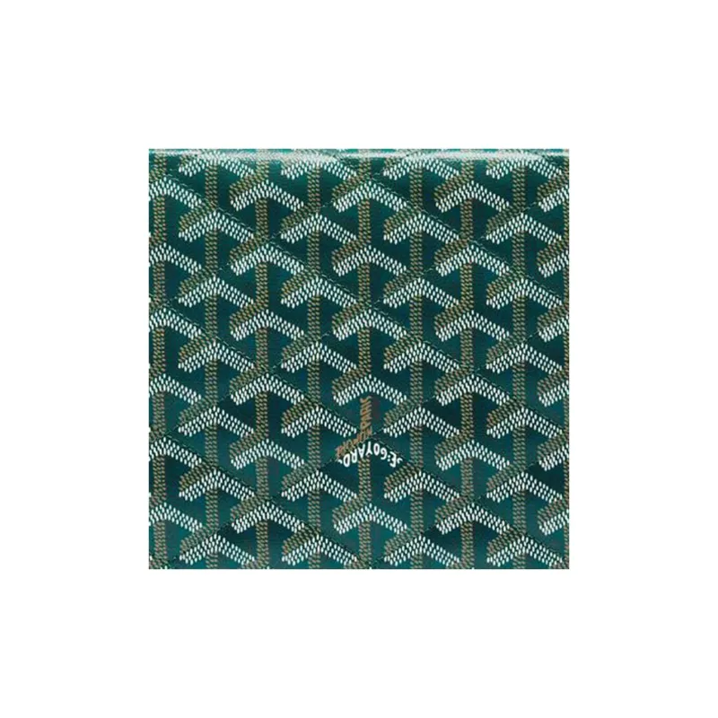 GOYARD Alexandre III Canvas With Leather Shoulder Bag Crossbody Bag Women's Green-4