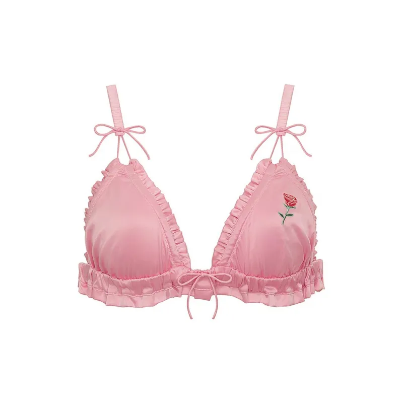 Victoria's Secret FOR LOVE & LEMONS Everyday Bra Light Pink Bra Women's Light Pink-0