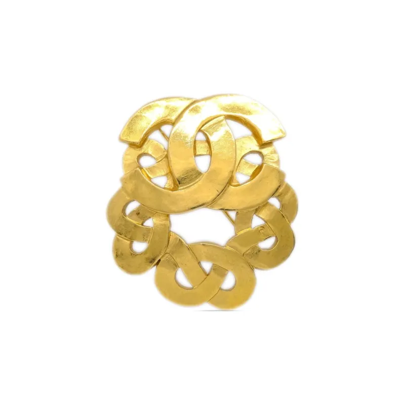 CHANEL 2001 Star Motif Coco Brooch-0