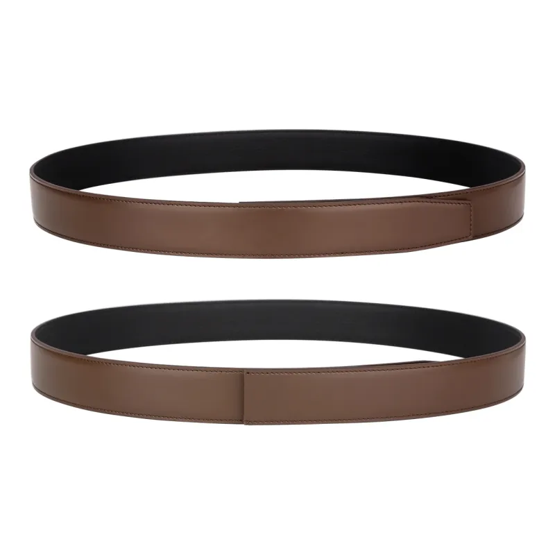 Jaylen Oos Headless Belt Compatible With Pants Belt Top Grain Cow Leather Leather Belts Men's 3.5cm-33