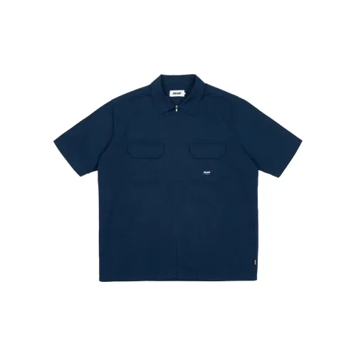 PALACE Shirts Unisex Marine Blue