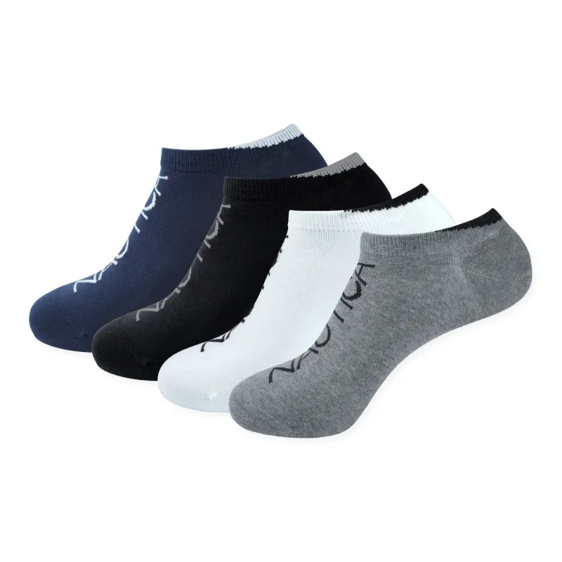 NAUTICA UNDERWEAR No-Show Socks Men's 4 Pack-3