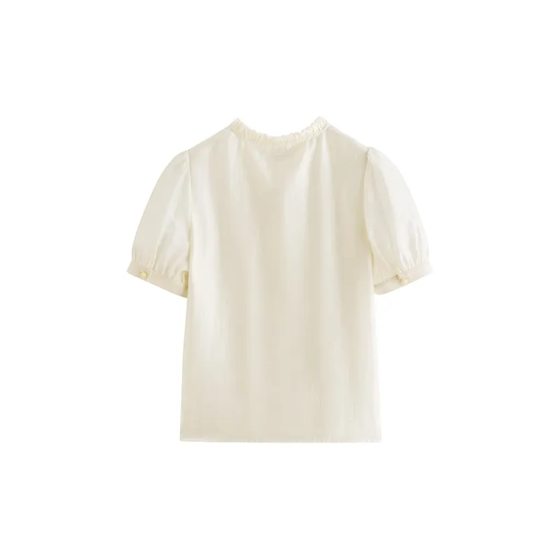 Inman Shirt Women's Pear Blossom Beige-1