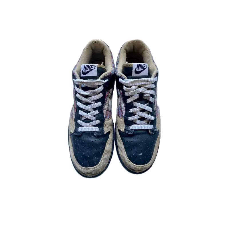 Nike Dunk Low Cl Black White Tweed Noir-4