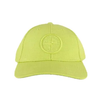 STONE ISLAND Baseball Caps Unisex Lime
