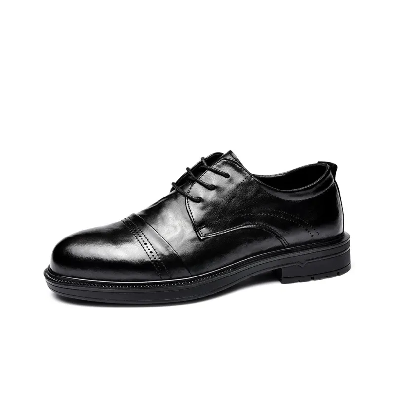 G5 Dress Shoes Men Low Top Black, Brown-0