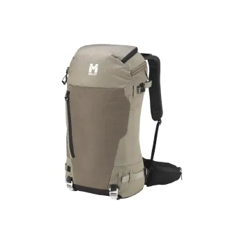 MILLET Recycled Polyamide Outdoor Hiking Bag Backpack Unisex Light Brown