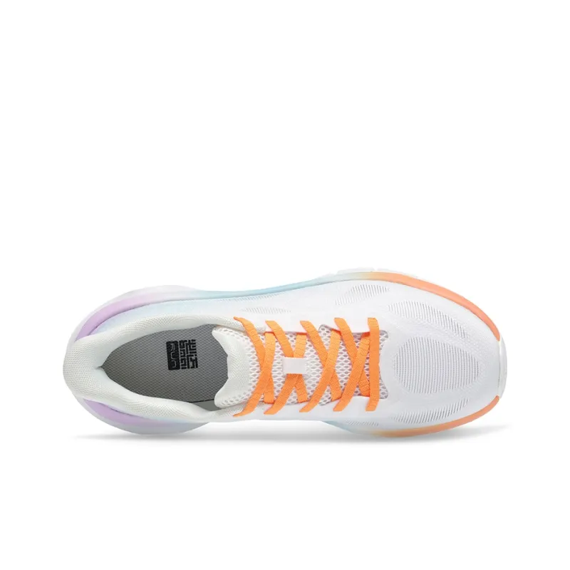 BMAI Pioneers Thick Tao EVA Blended PEBA Thickened Midsole Mid Top Running Shoes Men's Cloudy White-3