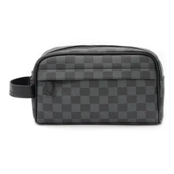 CARTELO PVC Clutch Handheld Bag Toiletry Bag Regular Unisex Black