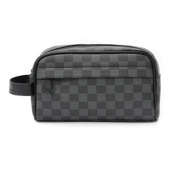 CARTELO PVC Clutch Handheld Bag Toiletry Bag Regular Unisex Black-0