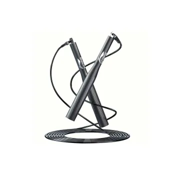 LiNing Aerobic Fat Reduction Non Countable Jump Ropes Adults Aluminum Alloy Controller PU Steel Wire Rope 3m
