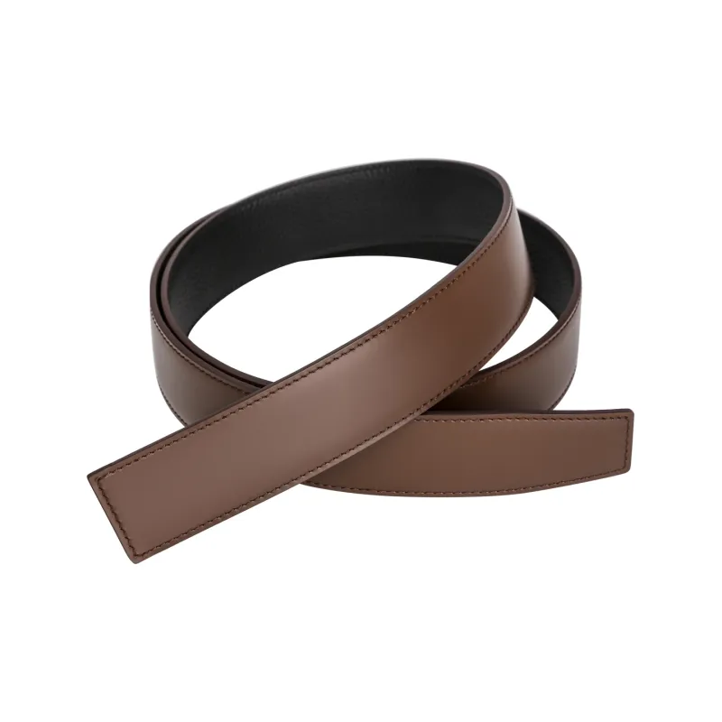 Jaylen Oos Headless Belt Compatible With Pants Belt Top Grain Cow Leather Leather Belts Men's 3.5cm-10