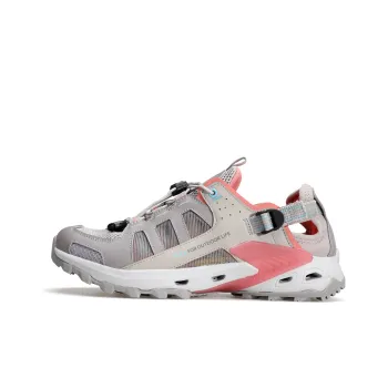 HUMTTO River Trekking Shoes Women's Warm Gray Dark Pink