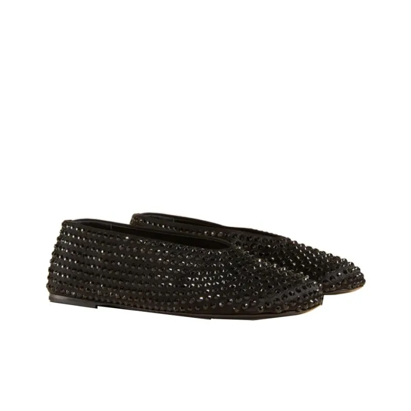 KHAITE Marcy Crystal emebellished Ballerinas Women's-2