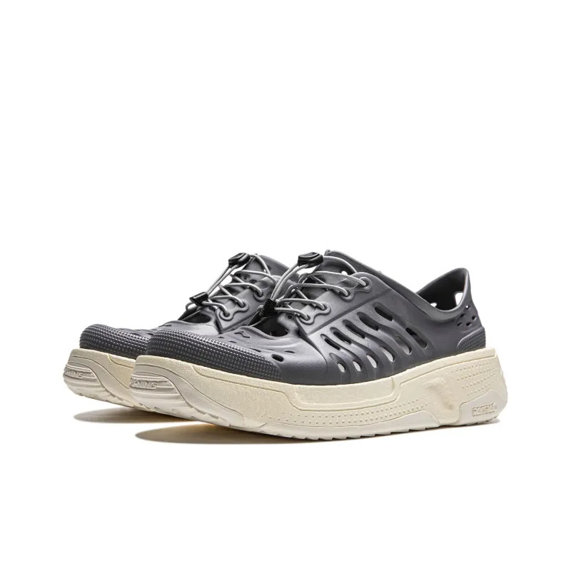LiNing Pan Gu Trek River Trekking Shoes Unisex Shark Gray-2