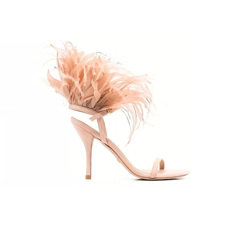 stuart weitzman Plume 100mm Sandals-1