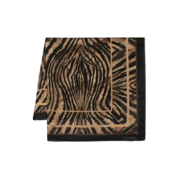 Roberto Cavalli Silk Silk Scarves Unisex Brown