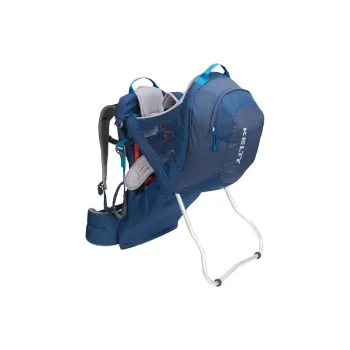 KELTY Polyester Nylon Blend Outdoor Hiking Bag Backpacks Unisex Blue