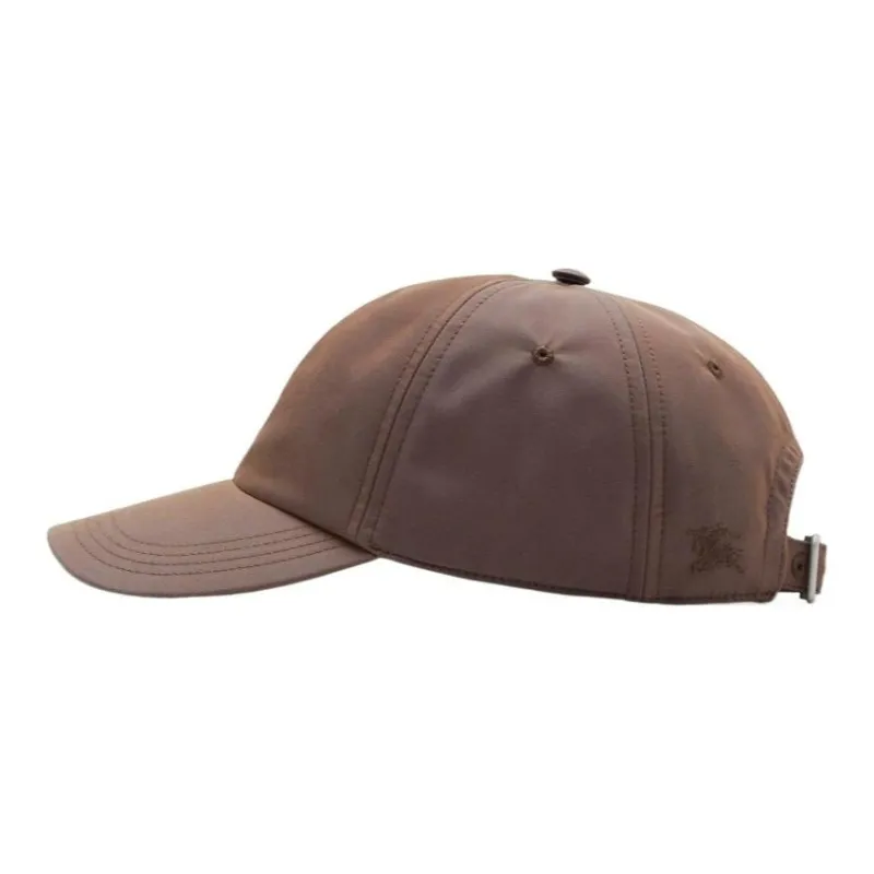 Burberry Cotton Baseball Caps Men's Brown-2
