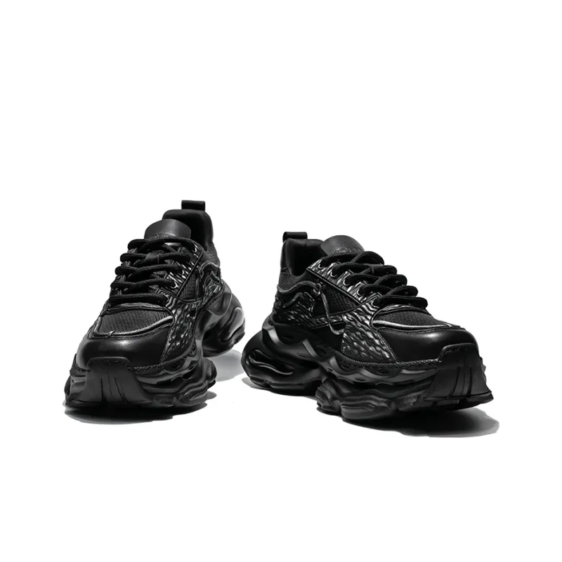 MOERBAI Breathable Lightweight Height Increasing Low-Top Chunky Sneakers Unisex-15