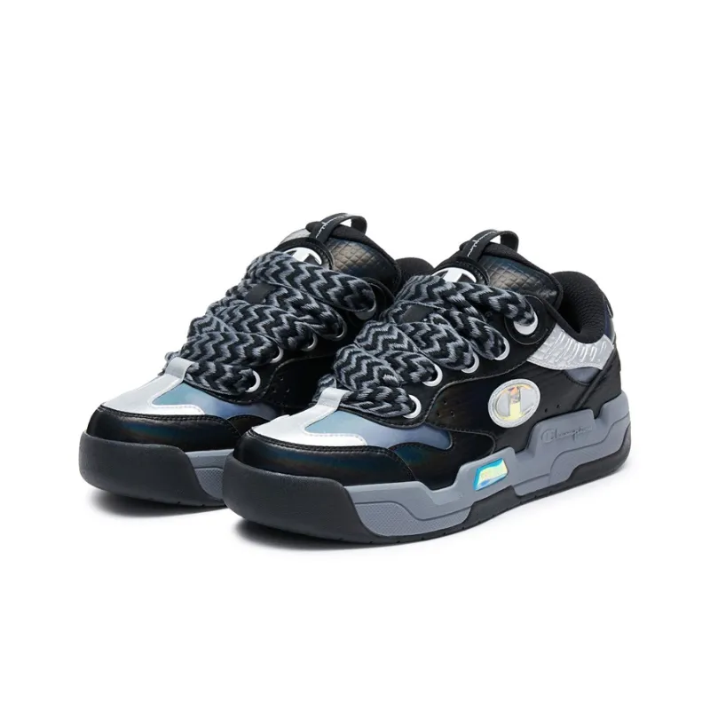 Champion OnSkate V1 Low Top Skateboard Shoes Men's Black-2