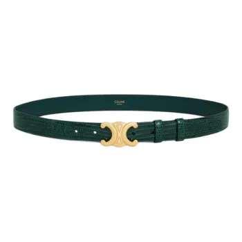 CELINE Medium Triomphe Belt In Lizard