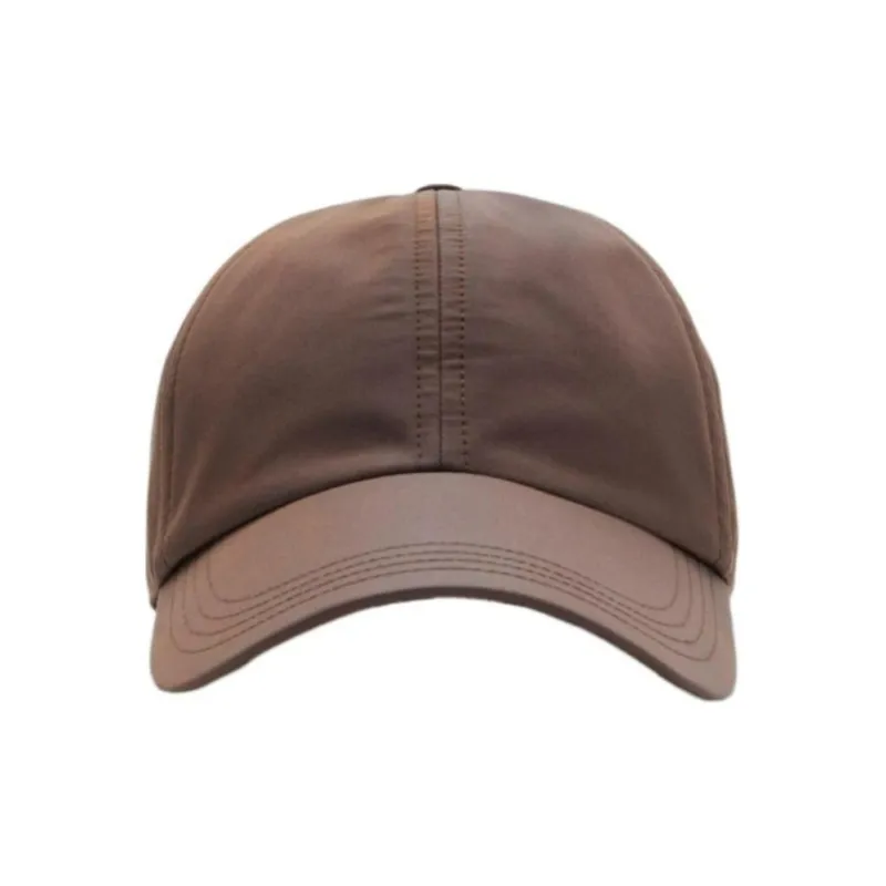 Burberry Cotton Baseball Caps Men's Brown-0