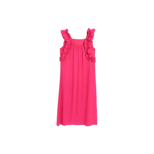 HAPG Sleeveless Dresses Women's Raspberry Pink