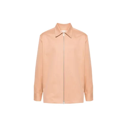 JIL SANDER Shirts Men Pink Salmon