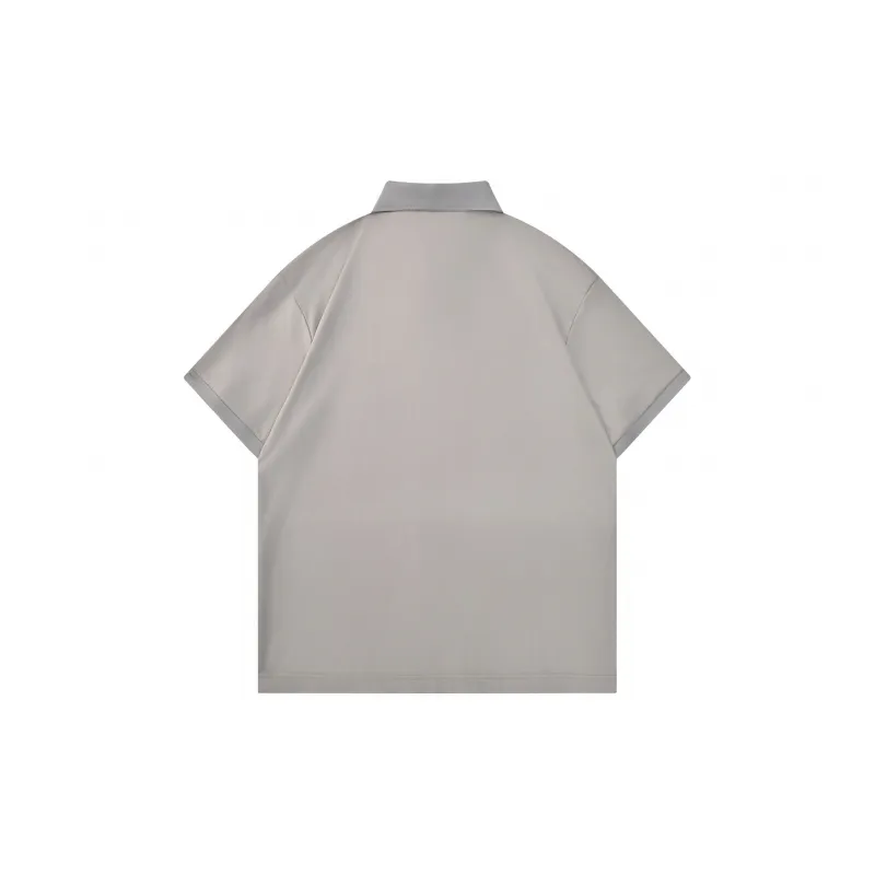 ZMOH Plain Net Series Polo Shirts Unisex-6